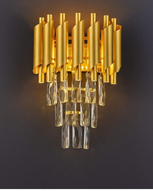 Gold  mamba wall light