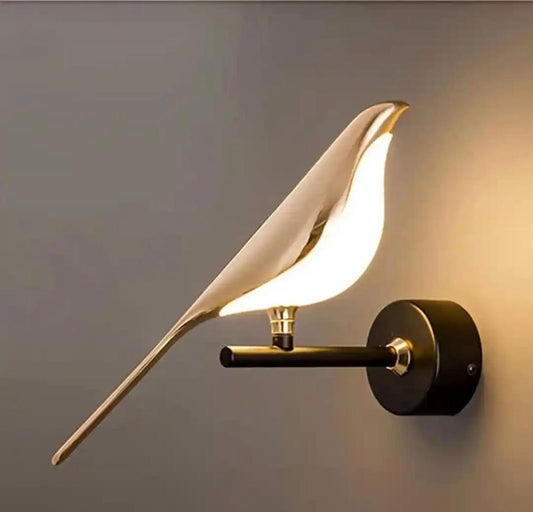 Bird  try colour wall light