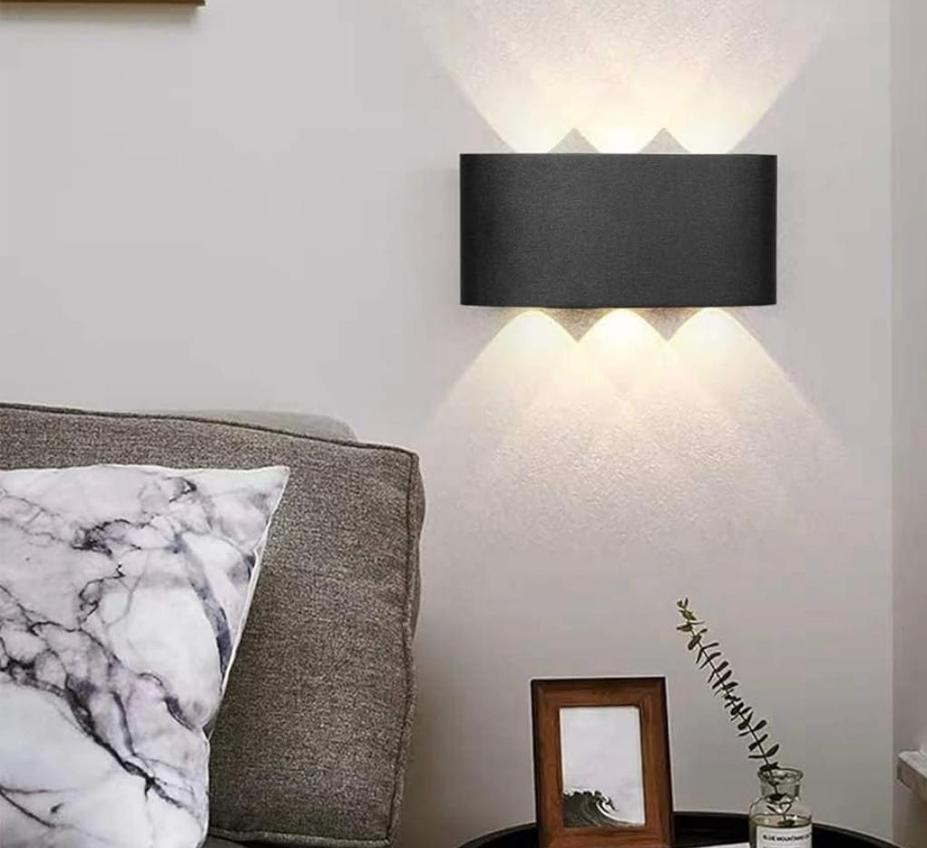 Metal Led Up & Down 3+3 Wall  Light IP -65